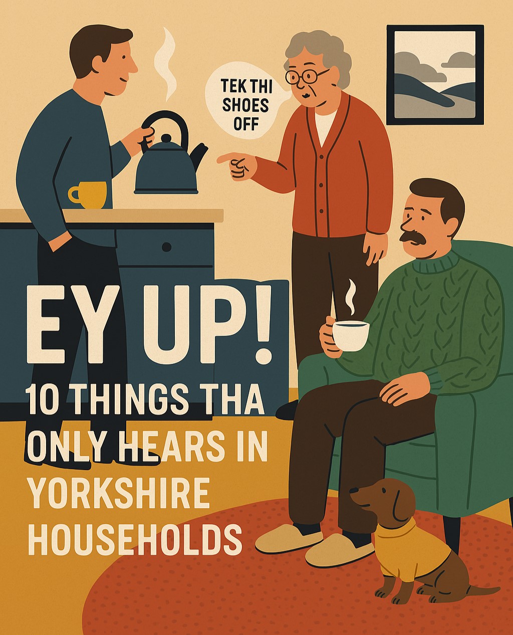 Ey Up! 10 Things Tha Only Hears in Yorkshire Households